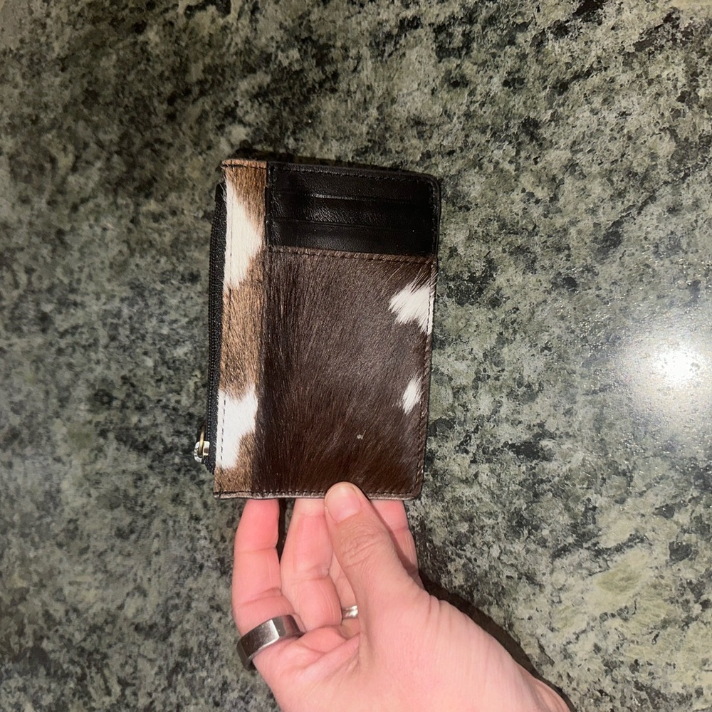 Cowhide Leather Card Holder